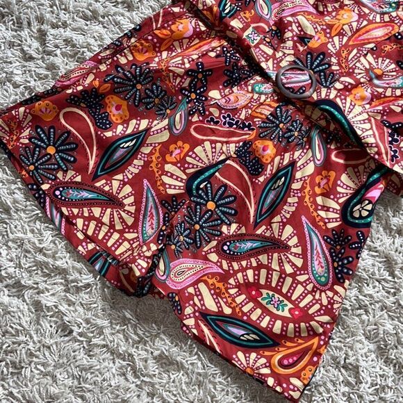 NWT Rachel Zoe Boho Floral V-Neck Romper Medium - Picture 4 of 13